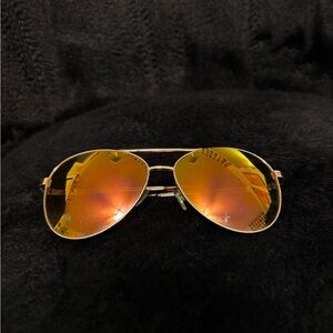 Gold Aviator Steve Madden Sunglasses